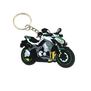Porte Clef Moto La Ninja Vert et Noir