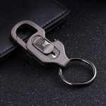 Porte-Clé Décapsuleur Le Mousqueton Luxury (Acier) Noir