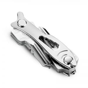 Porte-Clé Homme L'Organisateur The Fish (Acier) Argent