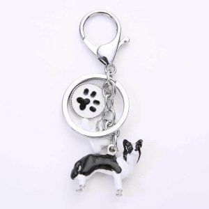 Porte Clef Chien Le Border Collie