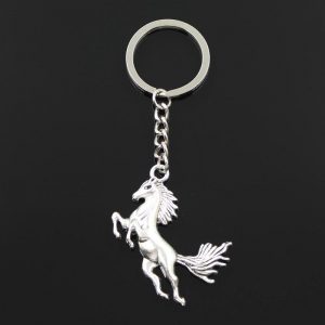 Porte-Clé Cheval Le Pur-Sang Argent