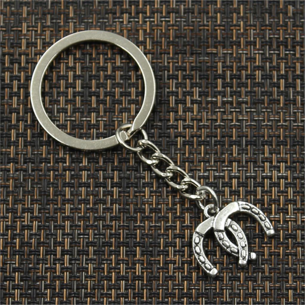 Porte Clef Cheval Le Double Fer à Cheval – Image 2