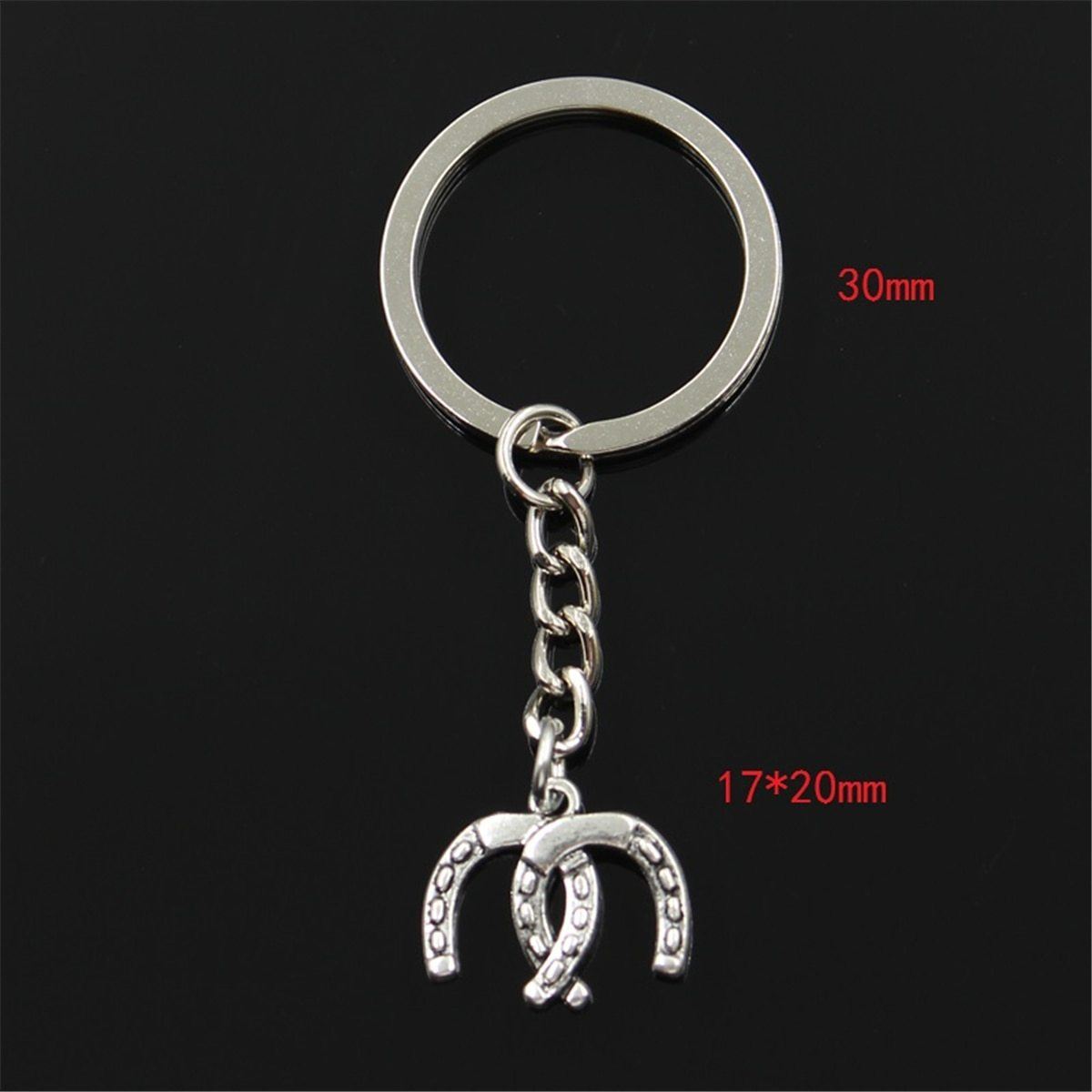 Porte Clef Cheval Le Double Fer à Cheval – Image 4