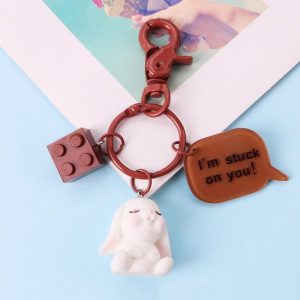 Porte-Clé Lapin Le Kawaii 1
