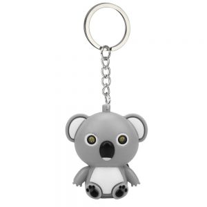 Porte-Clé Koala Le Bébé Lumineux Gris