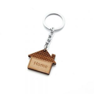 Porte-Clé Maison Le Goodies en Bois 1