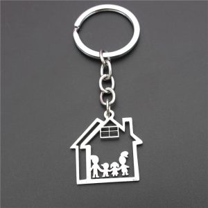 Porte Clef Maison La Petite Famille