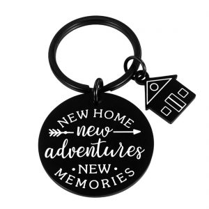 Porte-Clé Maison La Nouvelle Vie Noir
