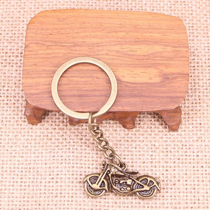 Porte-Clé Moto Le Rétro Or