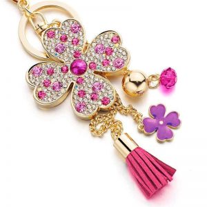 Porte-Clé Original Fleur Merveilleuse Magenta