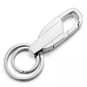 Porte-Clé Homme Le Zapper (Acier) Argent