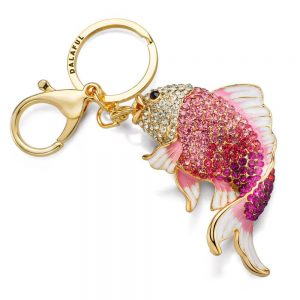 Porte Clef Original Poisson Rose
