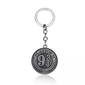 Porte-Clé Original Voie 9 3/4 Argent