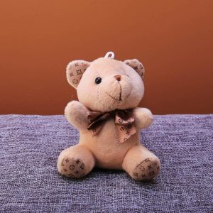 Porte-Clé Ourson L'animal Chic Marron Clair