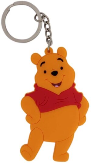 Porte Clef Ourson Le Winnie Silicone