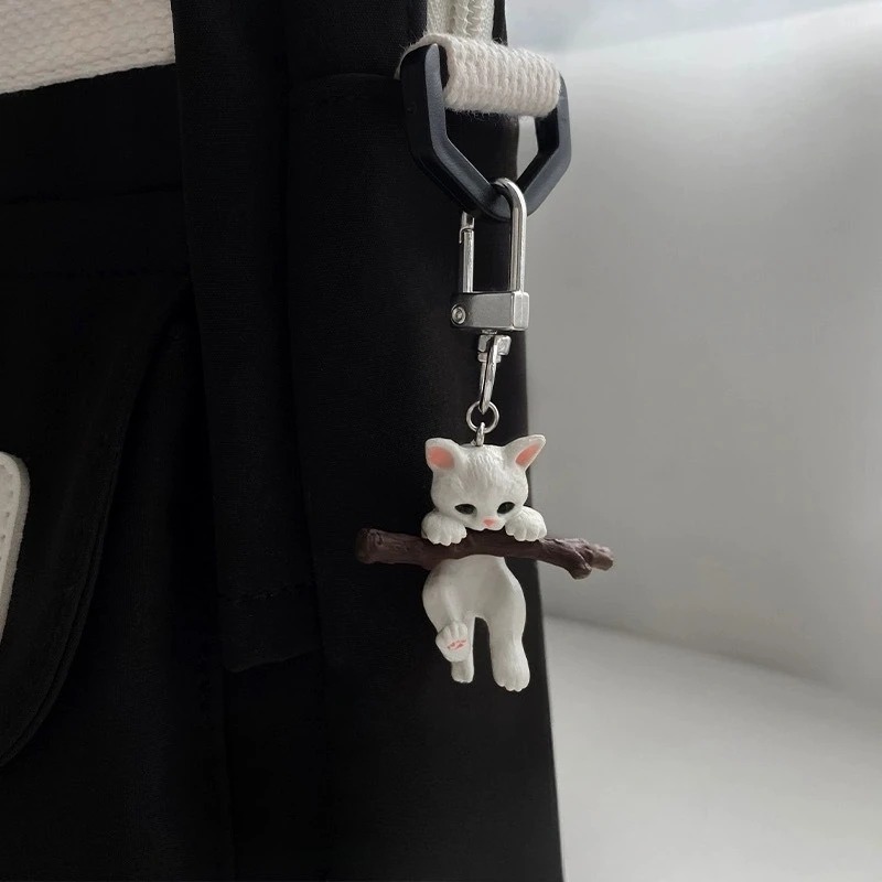 Porte Clef Chat Le Chaton Blanc – Image 2